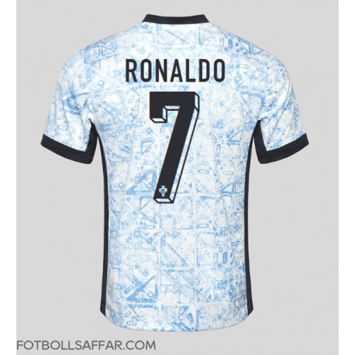 Portugal Cristiano Ronaldo #7 Bortatröja EM 2024 Kortärmad